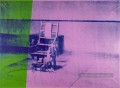 Grande chaise électrique Andy Warhol